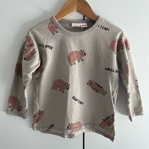 Zara Bear Team Long-sleeve Shirt